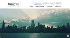 Desktop Screenshot of hunterparking.com